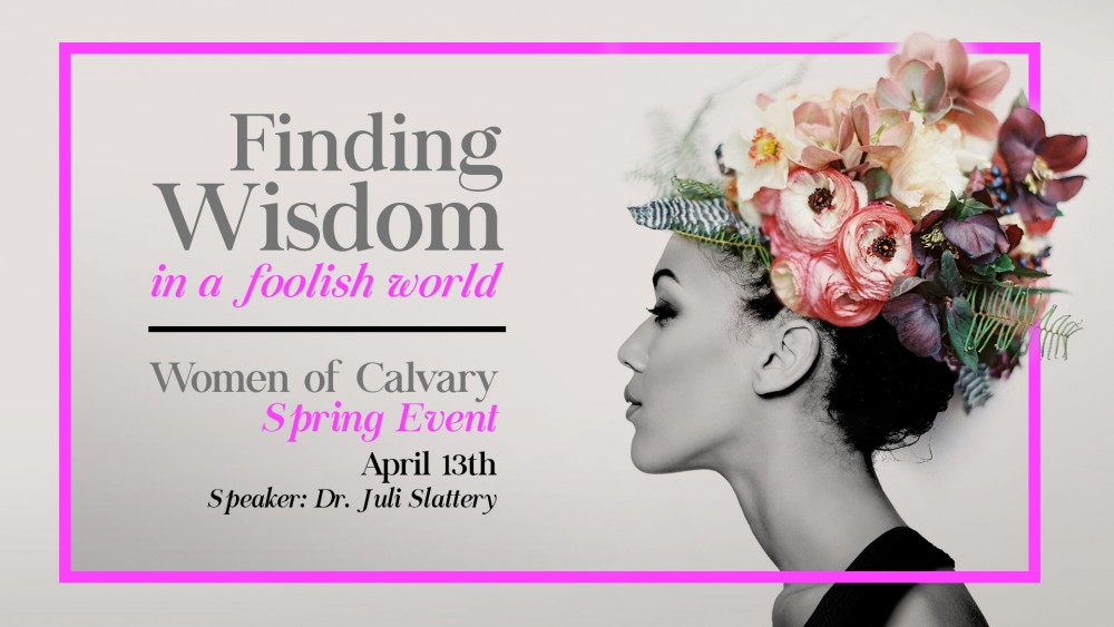 Women of Calvary : Spring Event